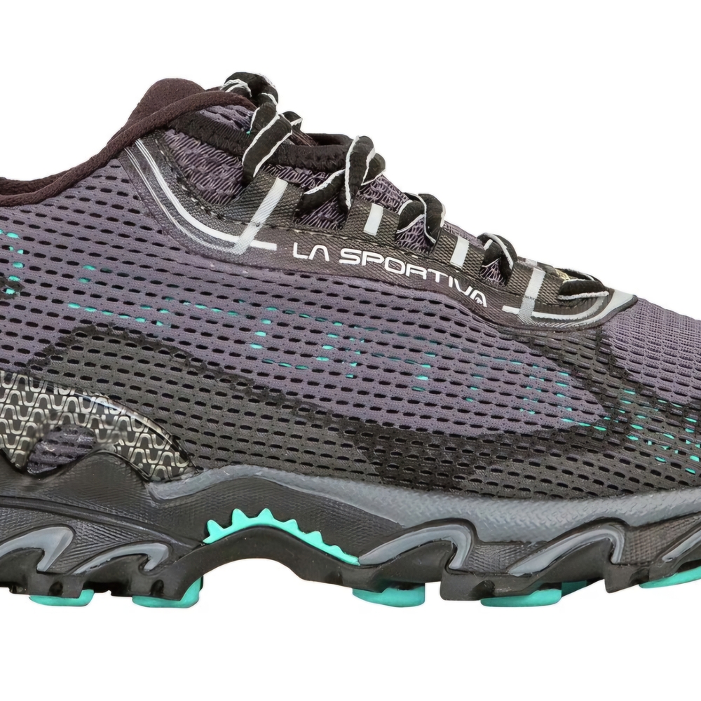 La Sportiva Women's Trail Running Shoes - Black and Teal